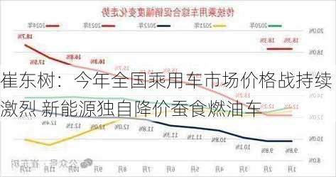 崔东树：今年全国乘用车市场价格战持续激烈 新能源独自降价蚕食燃油车