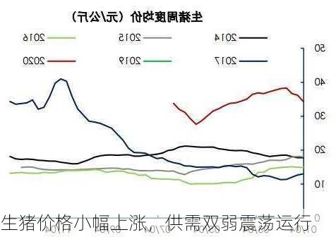 生猪价格小幅上涨，供需双弱震荡运行