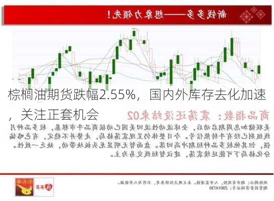 棕榈油期货跌幅2.55%，国内外库存去化加速，关注正套机会