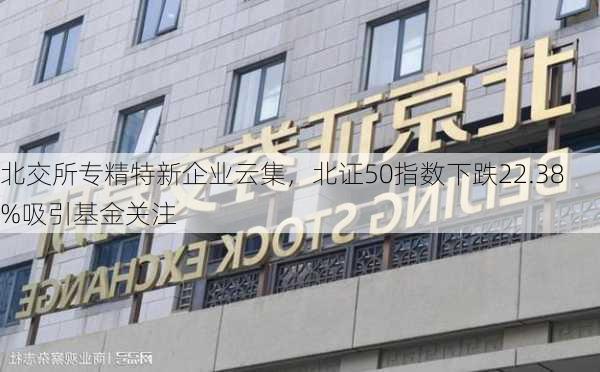 北交所专精特新企业云集，北证50指数下跌22.38%吸引基金关注