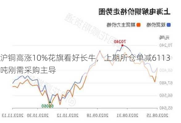 沪铜高涨10%花旗看好长牛，上期所仓单减6113吨刚需采购主导