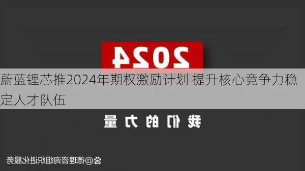 蔚蓝锂芯推2024年期权激励计划 提升核心竞争力稳定人才队伍