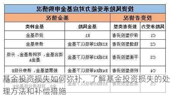 基金投资损失如何弥补，了解基金投资损失的处理方法和补偿措施