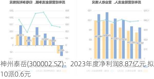 神州泰岳(300002.SZ)：2023年度净利润8.87亿元 拟10派0.6元