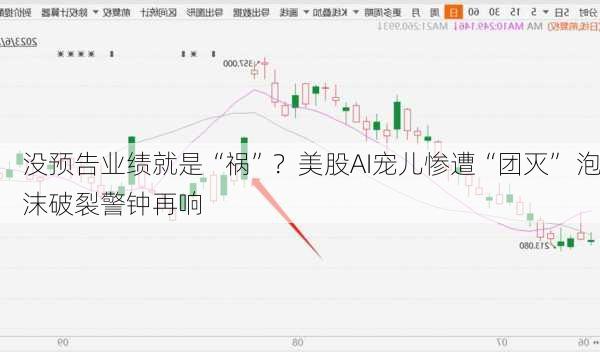 没预告业绩就是“祸”？美股AI宠儿惨遭“团灭” 泡沫破裂警钟再响