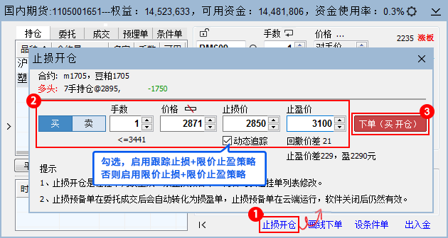 止损设置：股票止损如何挂单