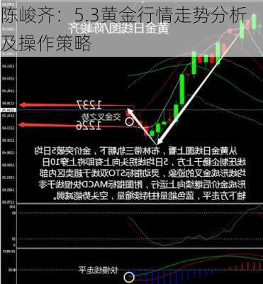 陈峻齐：5.3黄金行情走势分析及操作策略