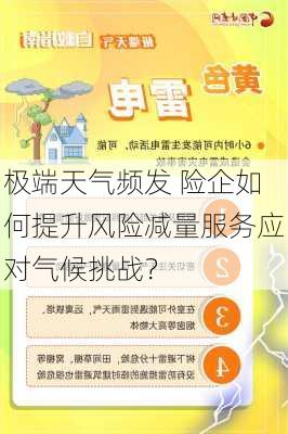 极端天气频发 险企如何提升风险减量服务应对气候挑战？