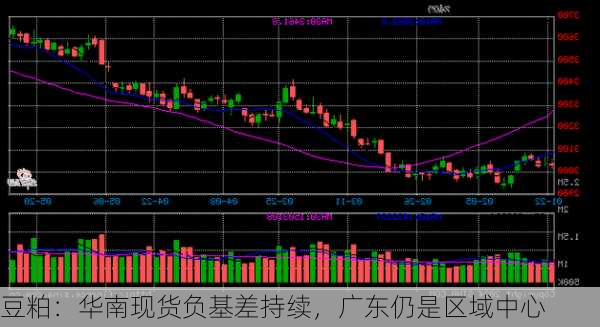 豆粕：华南现货负基差持续，广东仍是区域中心