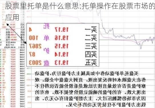 股票里托单是什么意思:托单操作在股票市场的应用