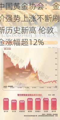 中国黄金协会：金价强势上涨不断刷新历史新高 伦敦金涨幅超12%