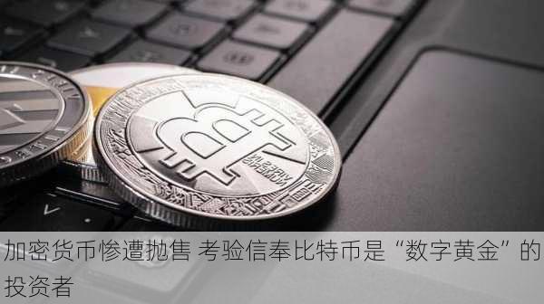 加密货币惨遭抛售 考验信奉比特币是“数字黄金”的投资者