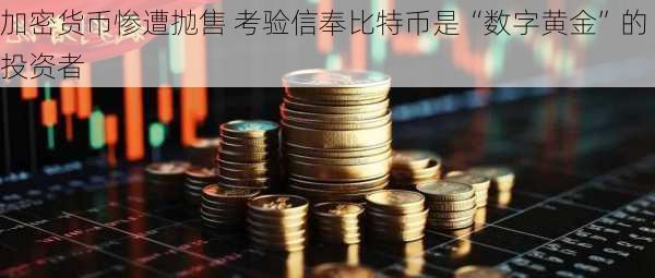 加密货币惨遭抛售 考验信奉比特币是“数字黄金”的投资者