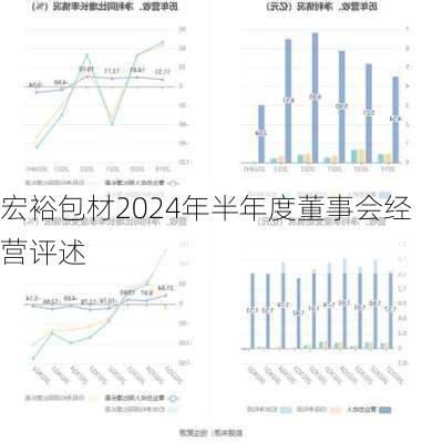 宏裕包材2024年半年度董事会经营评述