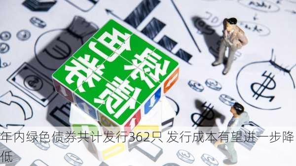 年内绿色债券共计发行362只 发行成本有望进一步降低