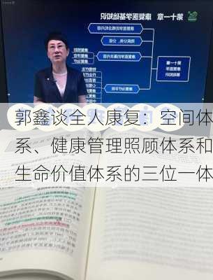 郭鑫谈全人康复：空间体系、健康管理照顾体系和生命价值体系的三位一体