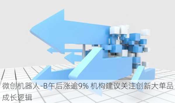 微创机器人-B午后涨逾9% 机构建议关注创新大单品成长逻辑