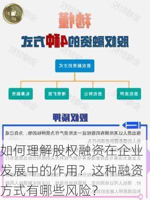 如何理解股权融资在企业发展中的作用？这种融资方式有哪些风险？