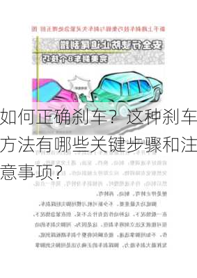 如何正确刹车？这种刹车方法有哪些关键步骤和注意事项？