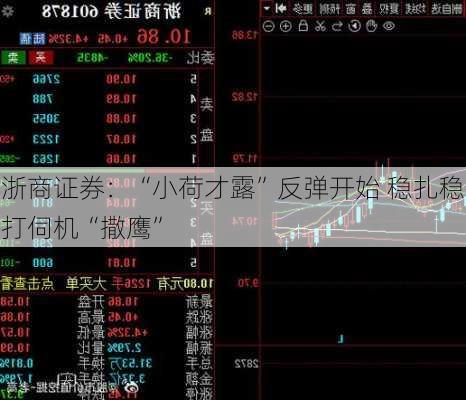 浙商证券：“小荷才露”反弹开始 稳扎稳打伺机“撒鹰”