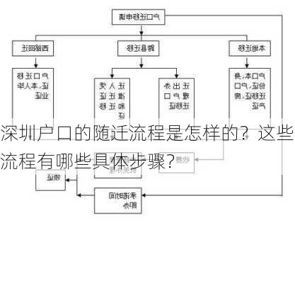 深圳户口的随迁流程是怎样的？这些流程有哪些具体步骤？