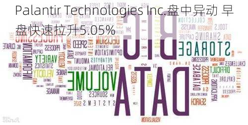 Palantir Technologies Inc.盘中异动 早盘快速拉升5.05%