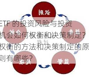 ETF 的投资风险与投资机会如何权衡和决策制定？权衡的方法和决策制定的原则有哪些？