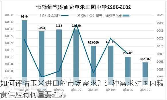 如何评估玉米进口的市场需求？这种需求对国内粮食供应有何重要性？