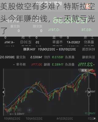 美股做空有多难？特斯拉空头今年赚的钱，一天就亏光了