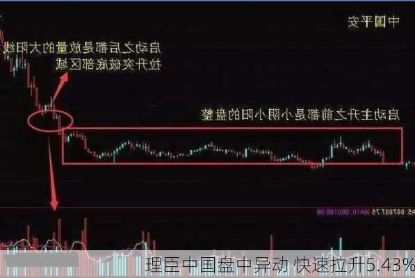 理臣中国盘中异动 快速拉升5.43%