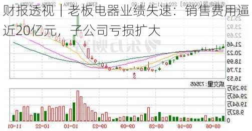 财报透视｜老板电器业绩失速：销售费用逼近20亿元，子公司亏损扩大