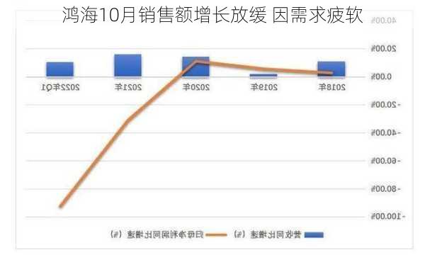 鸿海10月销售额增长放缓 因需求疲软