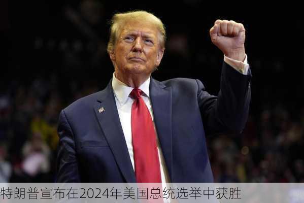 特朗普宣布在2024年美国总统选举中获胜